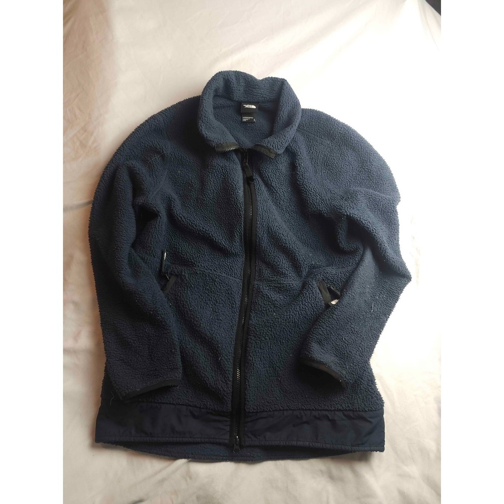The North Face Fleece Jacket Womens Medium Blue Sherpa Gorpcore Cabincore Autumn